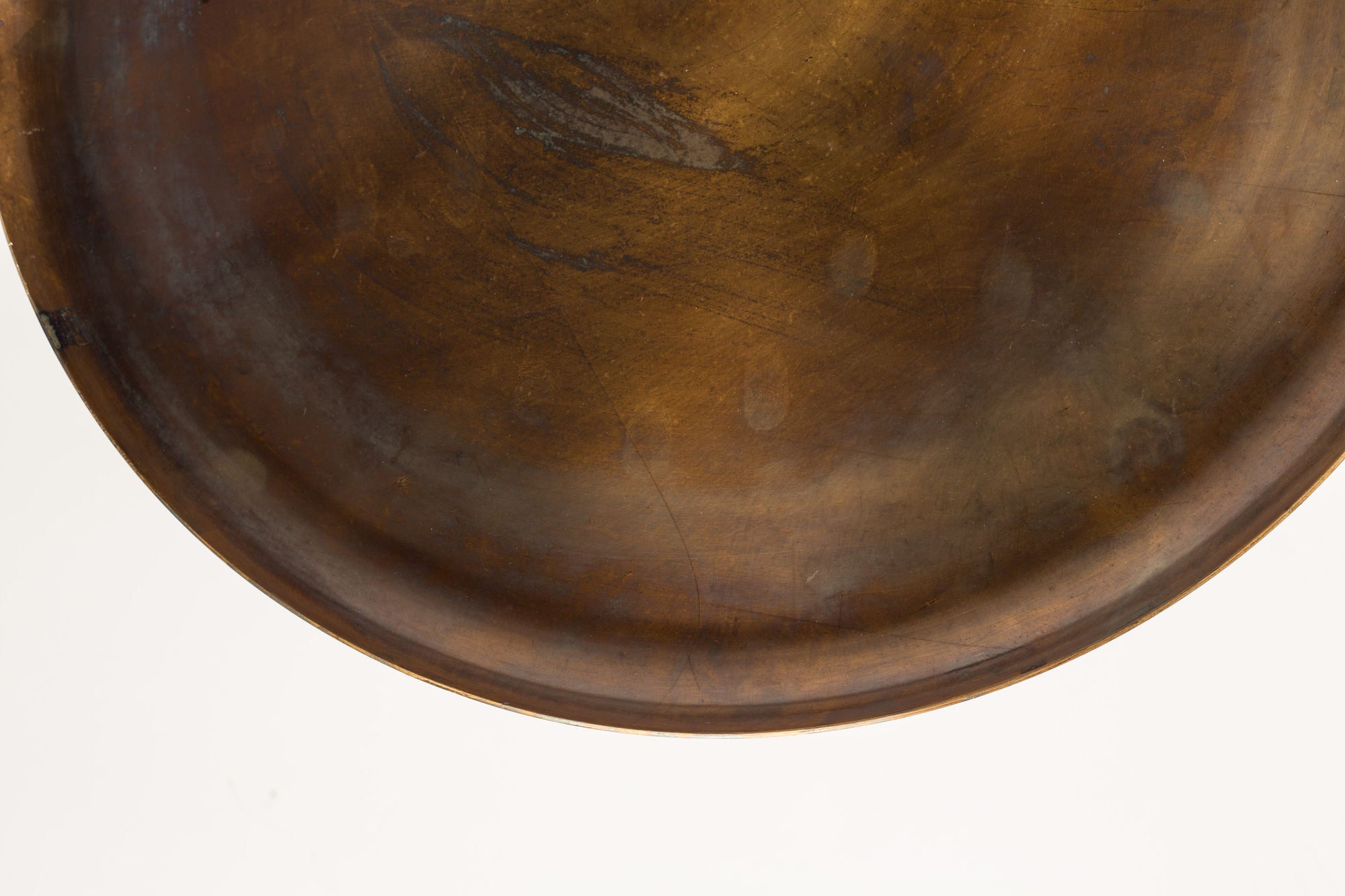 Frost Copper Round Side Table